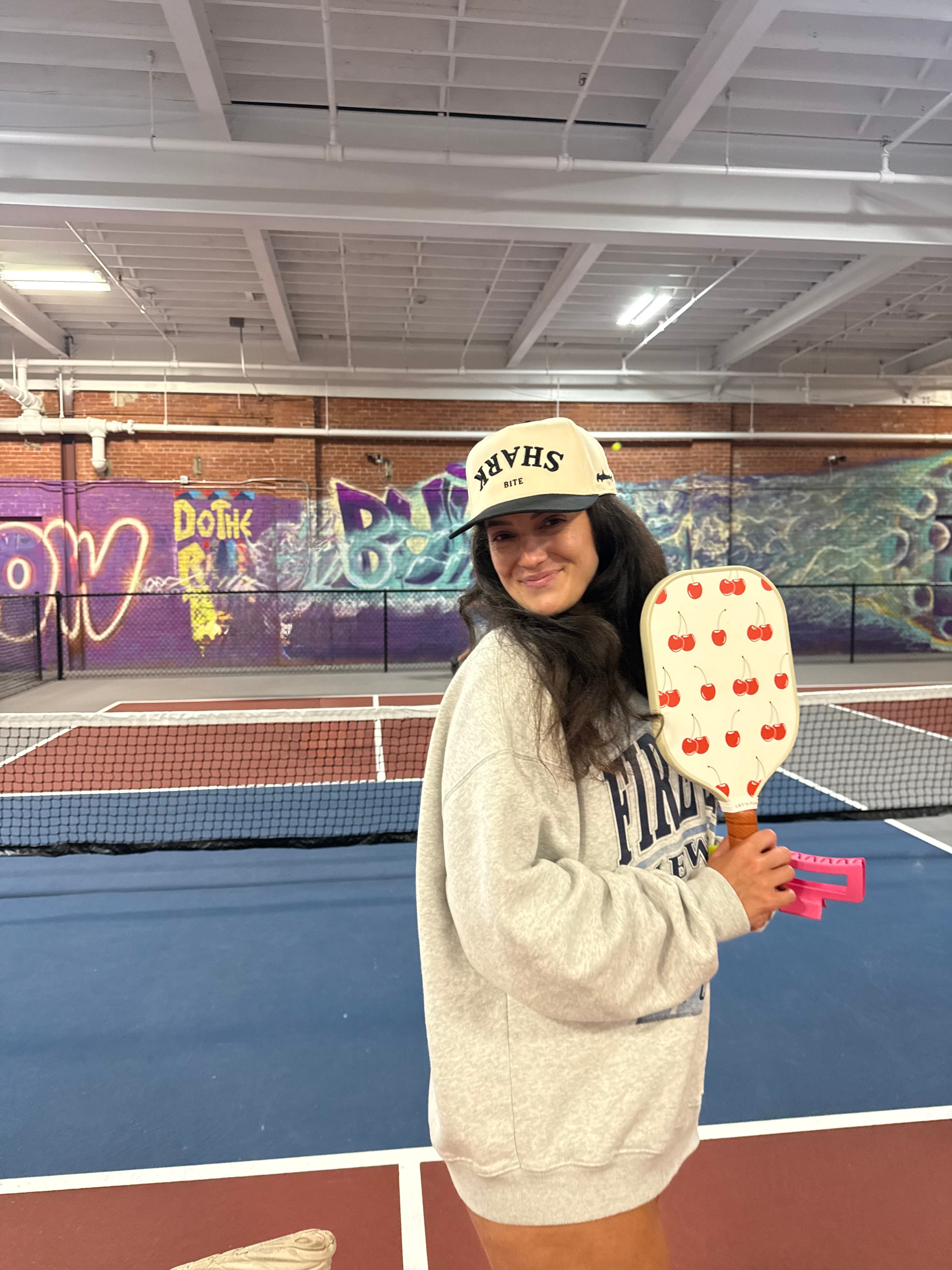 shark bite hat