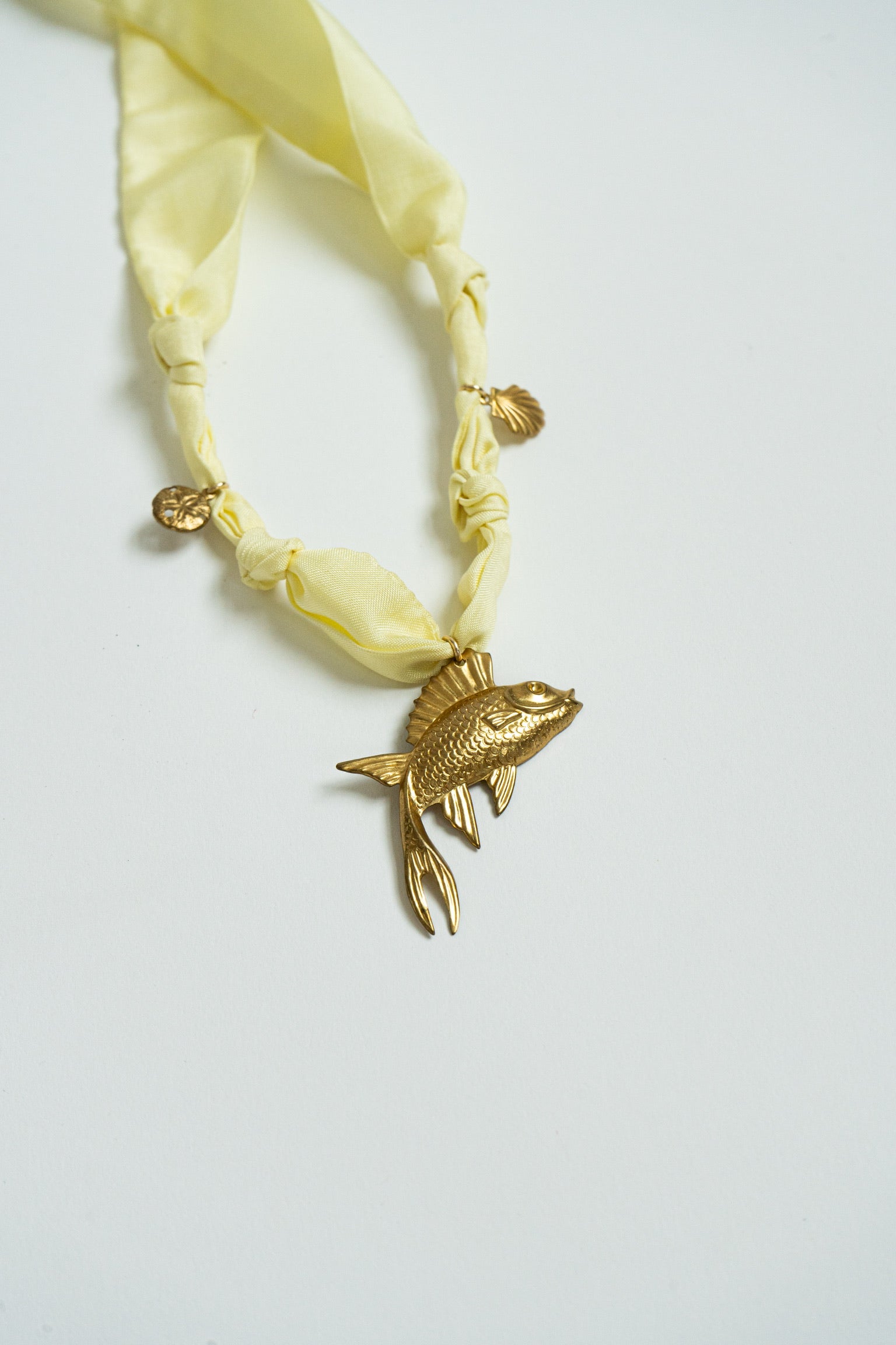Soleil one of a kind vintage charm necklace