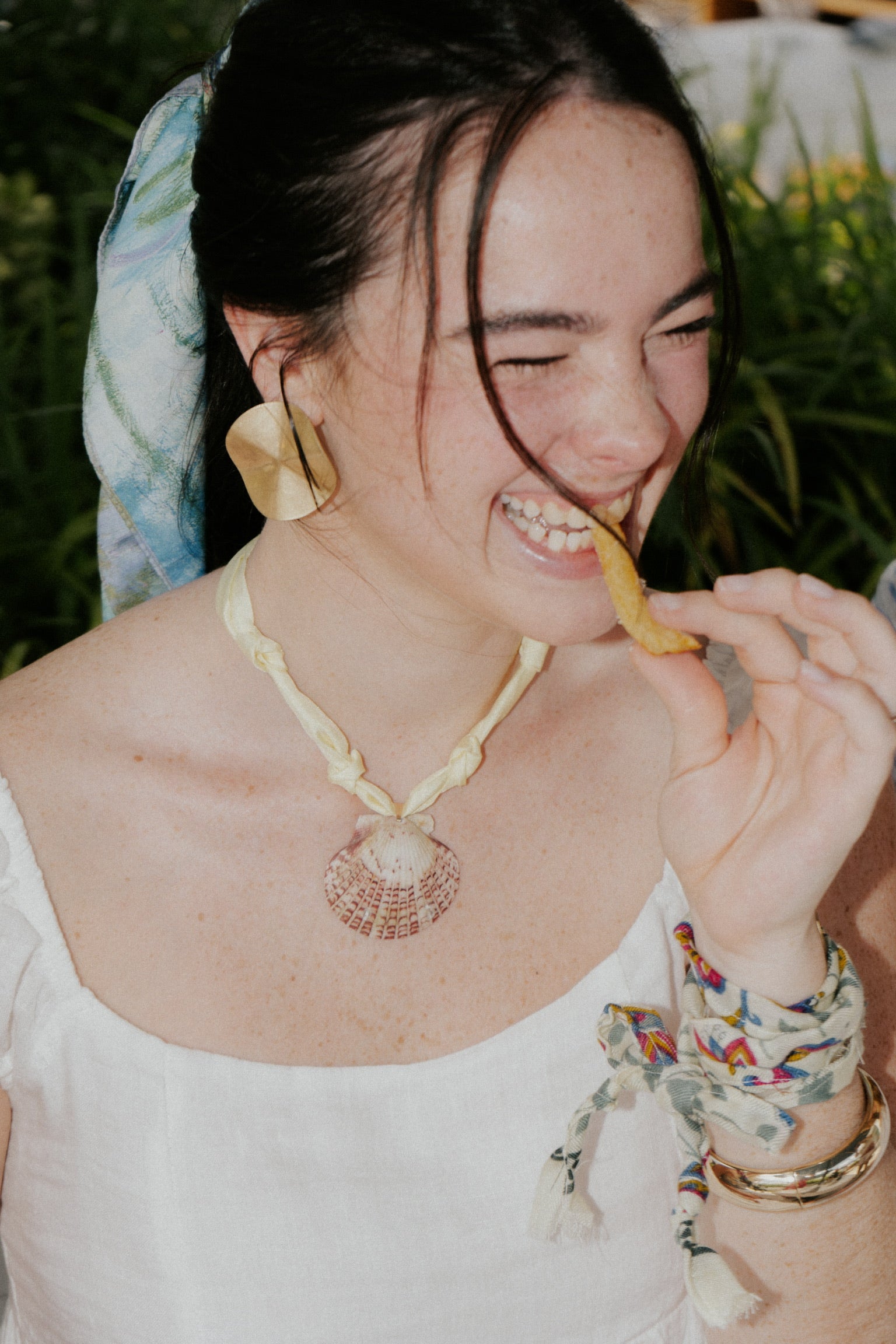 Soleil shell Necklace #1